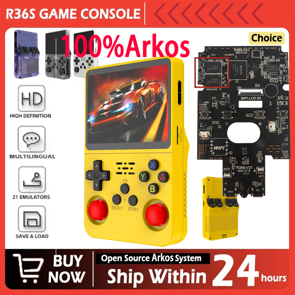 R36S New 100% Arkos System Ret - đánh giá và giá Retro Gaming R36S