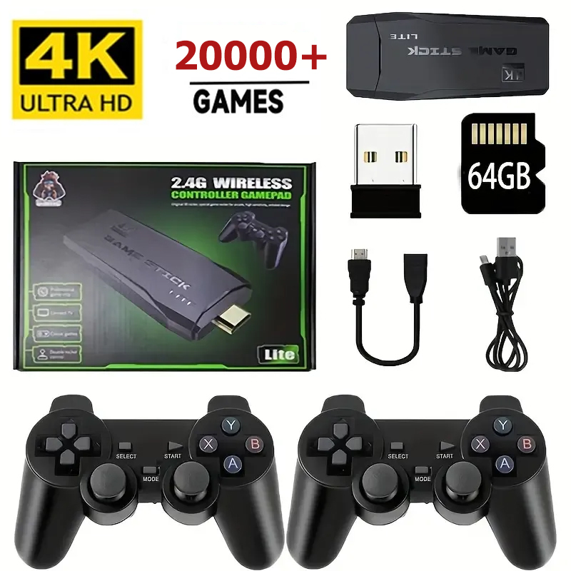 Video Game Console 2.4G Double - đánh giá và giá Retro Gaming Hdmi Stick