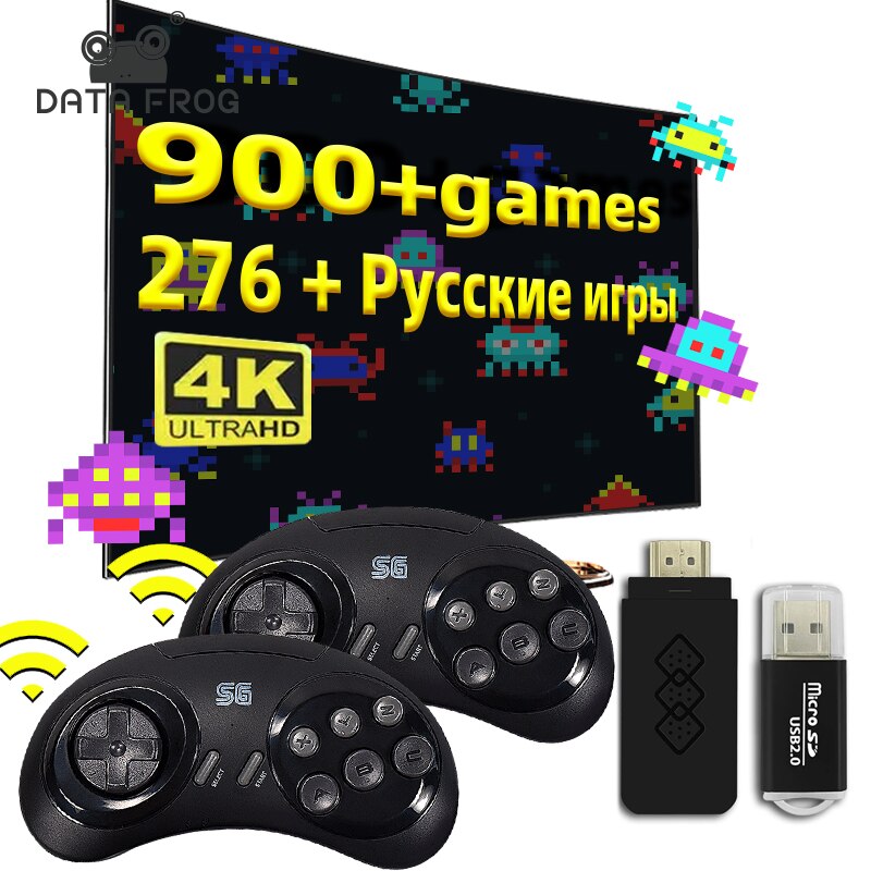 DATA FROG 4K Retro Game Stick  - đánh giá và giá Retro Gaming Hdmi Stick