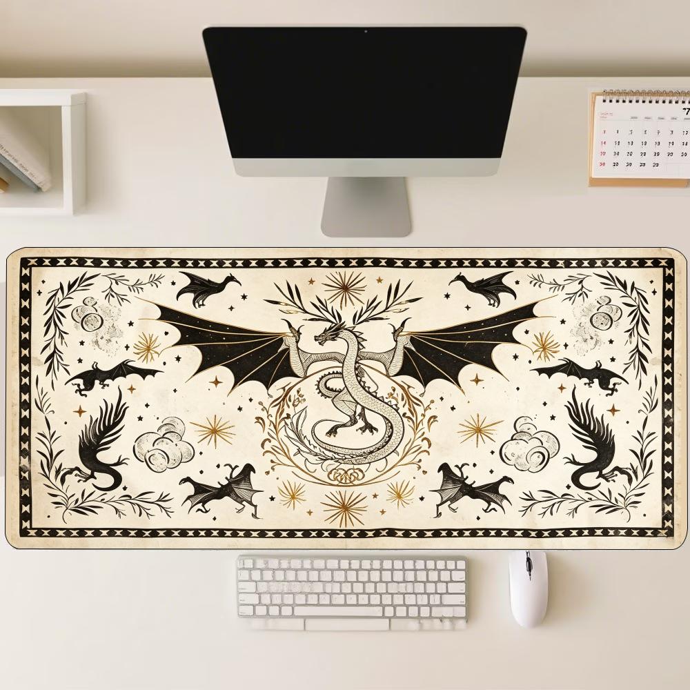 Vintage Old Paper Dragon Large - đánh giá và giá Retro Gaming Keyboard And Mouse