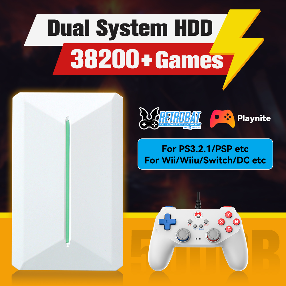 Retrobat＆Playnite System HDD R - đánh giá và giá Retro Gaming Design