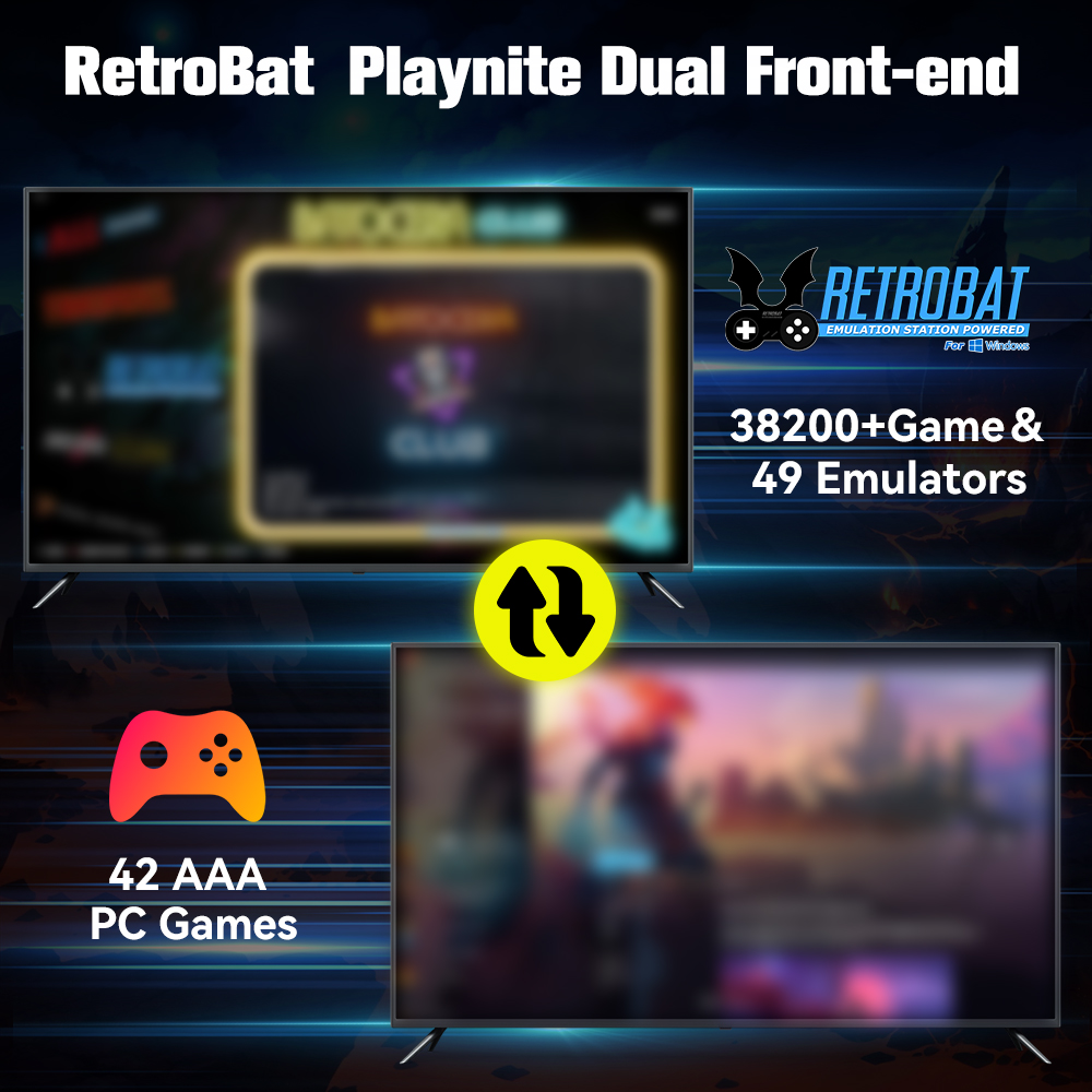 Retrobat＆Playnite System HDD R - đánh giá và giá Retro Gaming Design