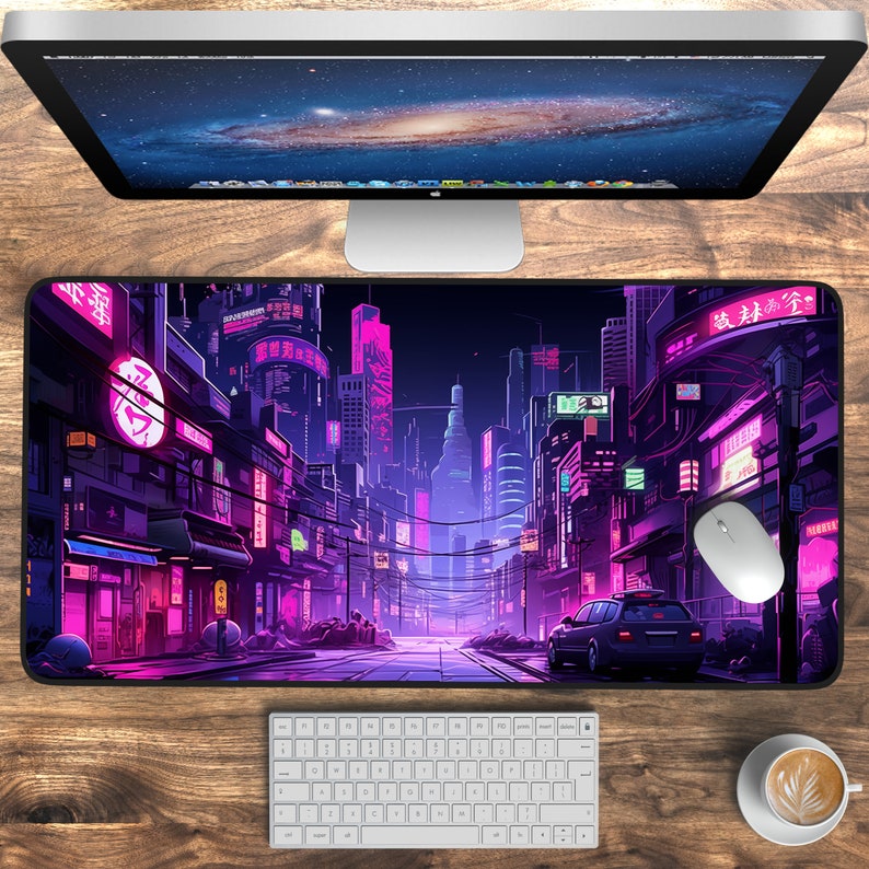 Neon Tokyo Desk Mats, Retro St - đánh giá và giá Retro Gaming Tokyo
