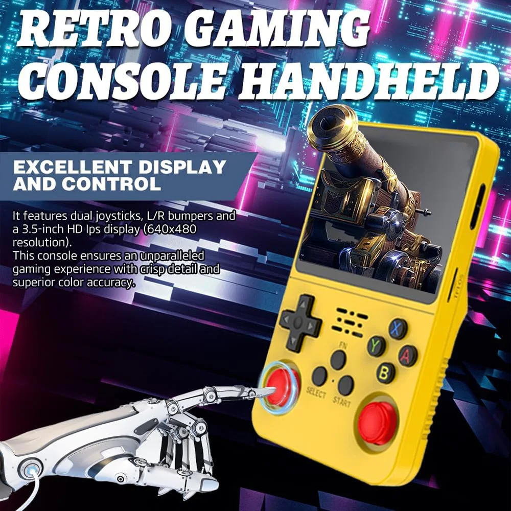 R36S Classic Retro Game Consol - đánh giá và giá Retro Gaming R36S