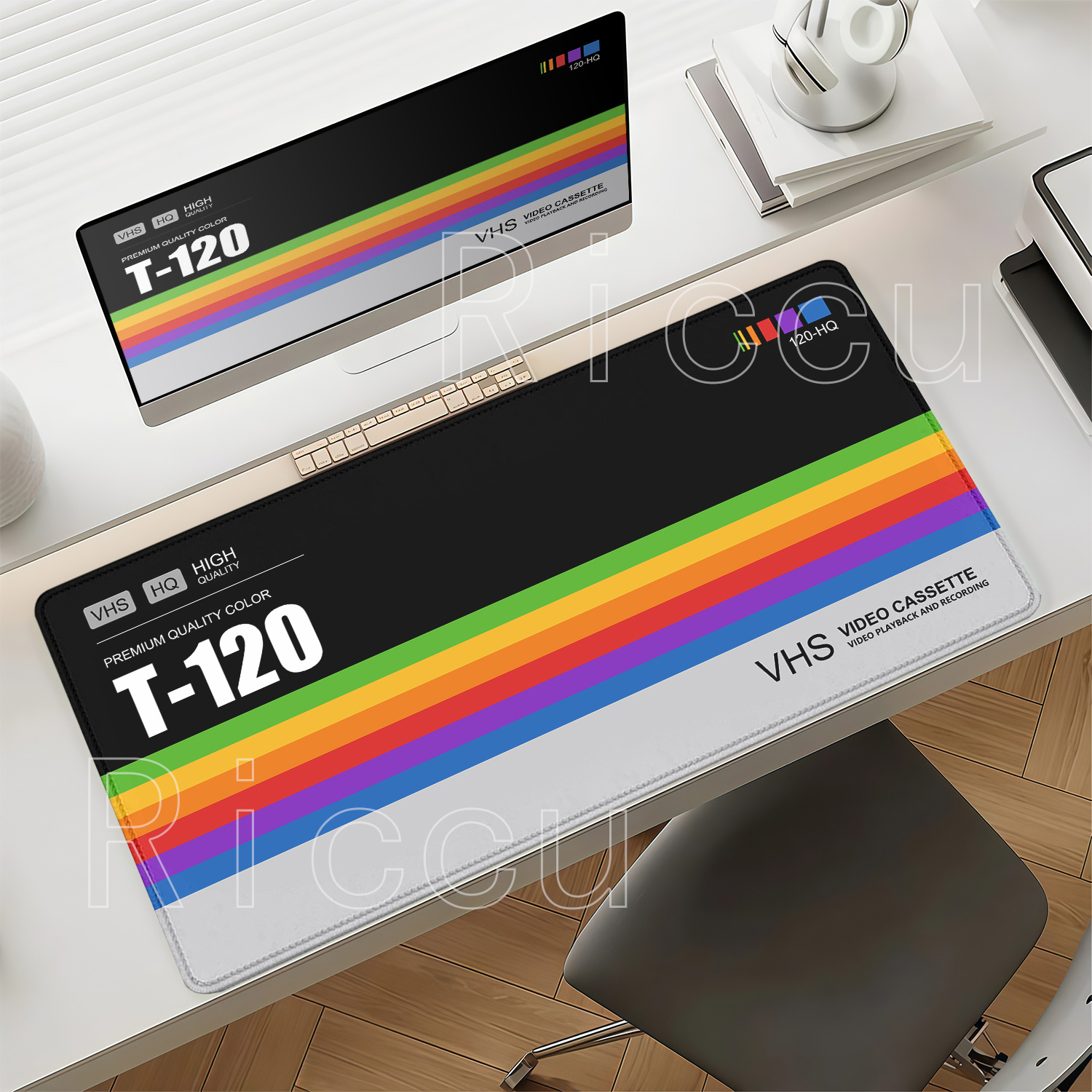 Retro VHS Style Mouse Pad Xxl  - đánh giá và giá Retro Gaming Keyboard And Mouse