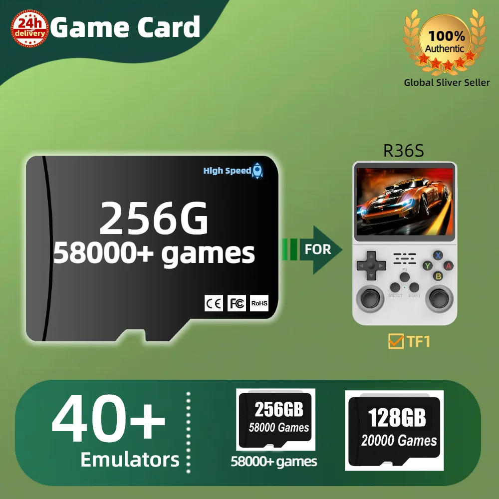 TF Game Card For R36S Memory C - đánh giá và giá Retro Gaming R36S