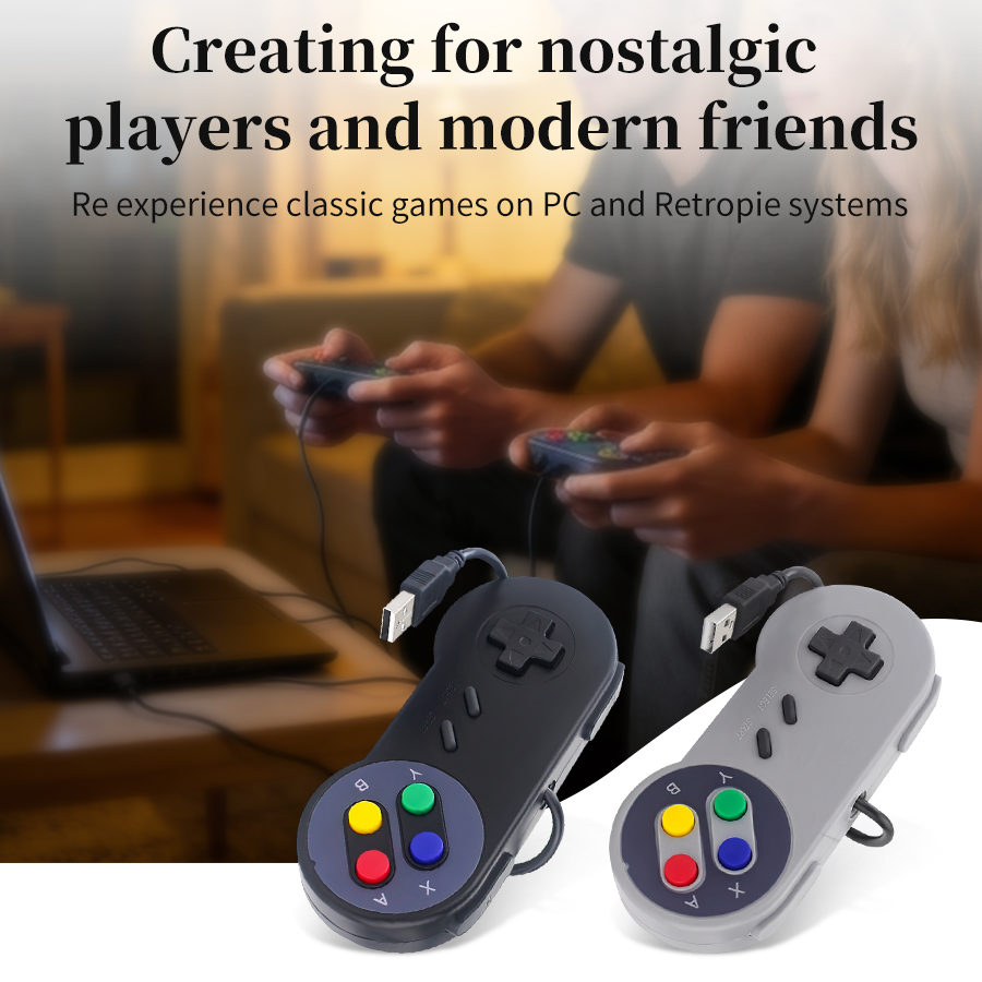 USB Retro Gamepad for PC NESPi - đánh giá và giá Retro Gaming Raspberry Pi