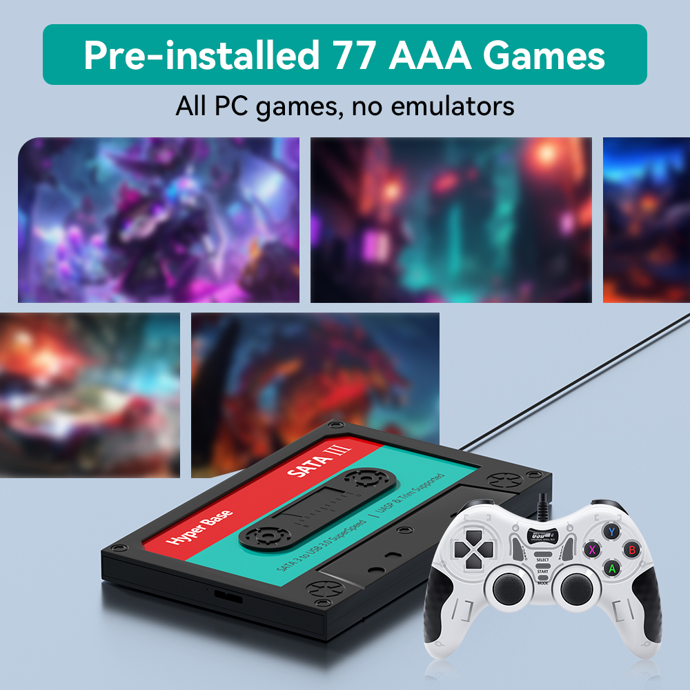 2TB Game Hard Drive With 77 PC - đánh giá và giá Retro Gaming Hard Drive
