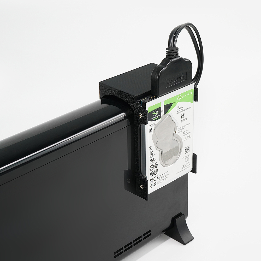 Black 3D Printed HDD Hard Driv - đánh giá và giá Retro Gaming Hard Drive