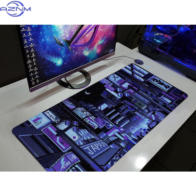 Tokyo Street Desk Mat Retro Va - đánh giá và giá Retro Gaming Tokyo