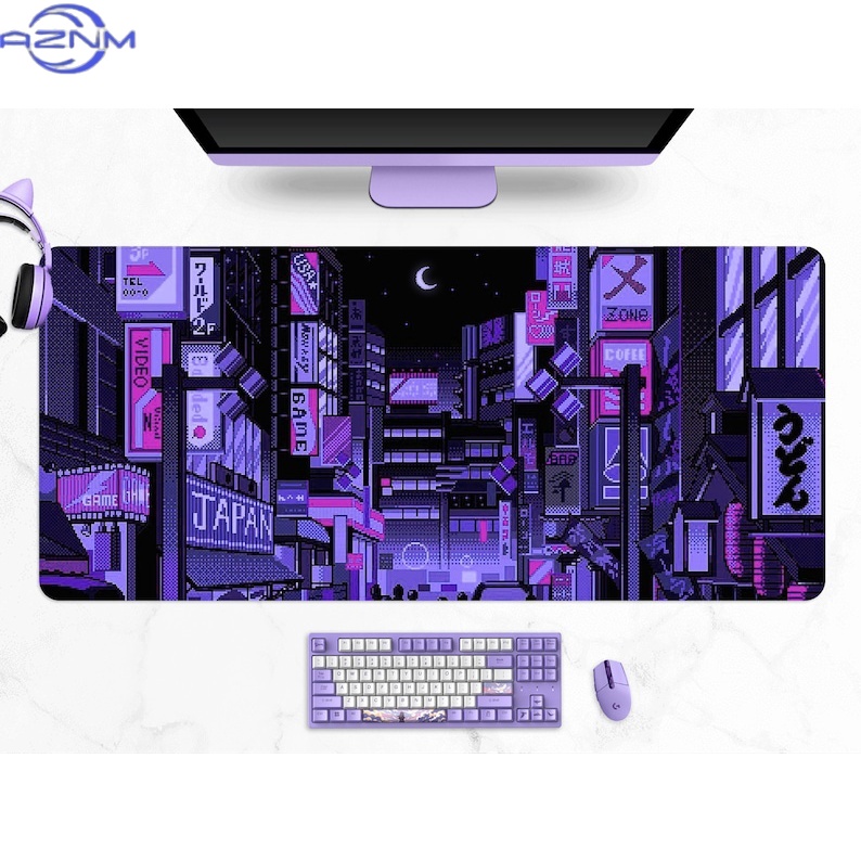 Tokyo Street Desk Mat Retro Va - đánh giá và giá Retro Gaming Tokyo