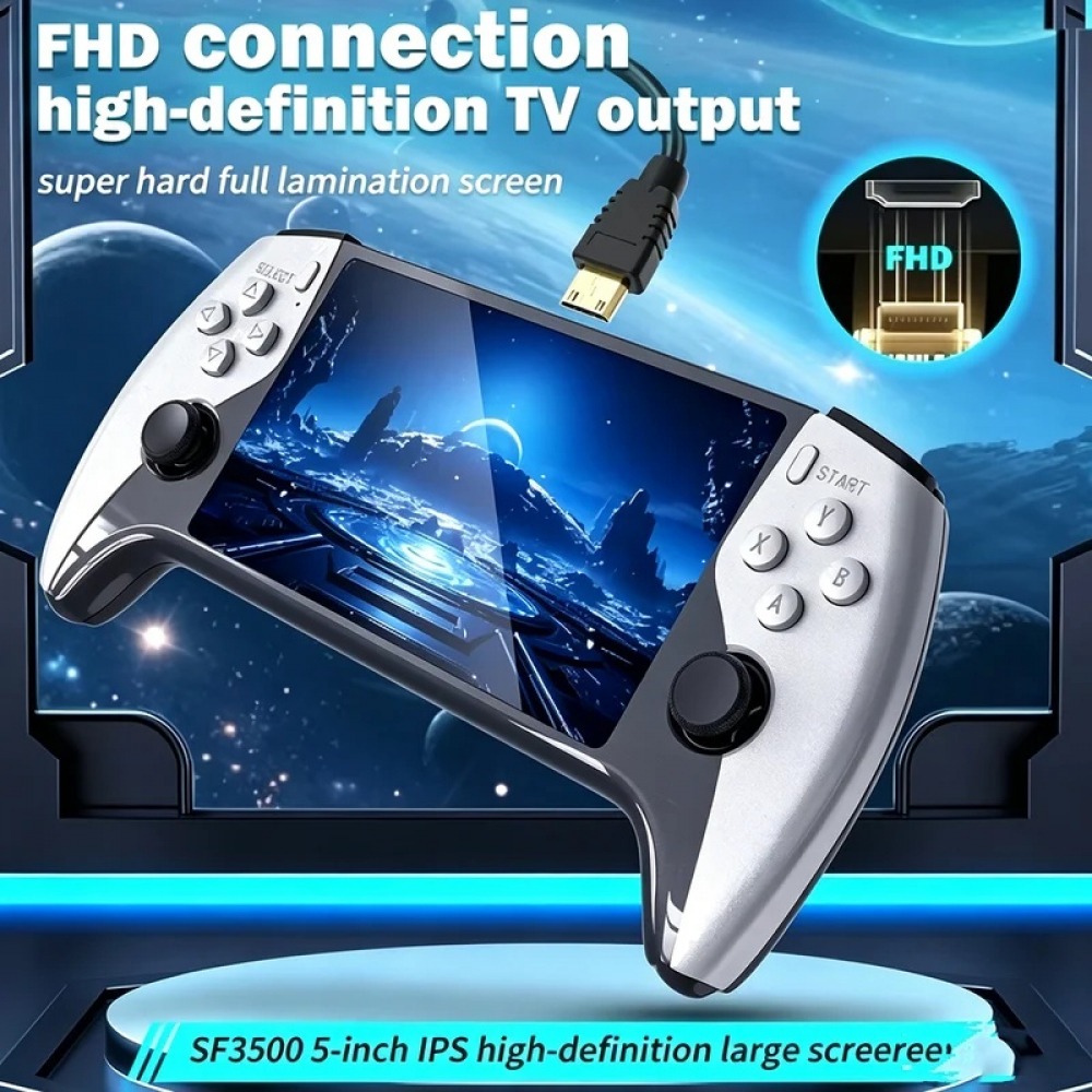 SF3500 5 inch Handheld Game Co - đánh giá và giá Retro Gaming Devices