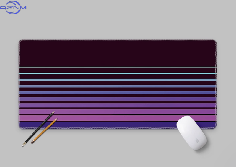 Retro Vintage Stripes Deskmat  - đánh giá và giá Retro Gaming Keyboard And Mouse